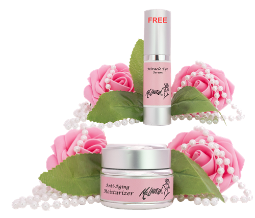 FREE Miracle Eye Serum ($59.50 Value) when you buy an Anti-Aging Moisturizer