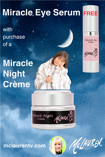 FREE Miracle Eye Serum ($59.50 Value) when you buy a Miracle Night CrÃ¨me
